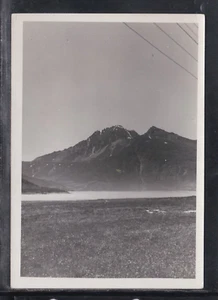 Cartolina Fotografica WW2 Lago del Moncenisio KK67 - Picture 1 of 1