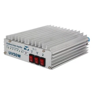 136-174 400-470 MHz VHF UHF Duplex Walkie Talkie Amplificatore Lineare 3-5W BJ-UV50W - Foto 1 di 3
