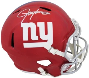 LAWRENCE TAYLOR AUTOGRAPHED SIGNED NY GIANTS FLASH F/S SPEED REP/ HELMET SS COA - Picture 1 of 1