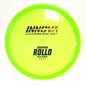 NEW DISC GOLF INNOVA CHAMPION ROLLO MID-RANGE UNDERSTABLE 172g GREEN W/ FADE - Picture 1 of 1