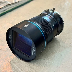 Sirui 50mm MFT w/ Sony E Mount T/1.8 Anamorphic 1.33X Lens (Panasonic, Sony) - Picture 1 of 6