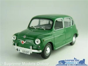 SEAT FIAT 800 CAR MODEL DARK GREEN 1:43 SCALE PACKED SOLIDO CLASSIC 500 QO - Picture 1 of 4