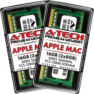 16GB 2 x 8GB Memory RAM for iMac Late 2012 MacBook Pro Mid 2012 A1418 MD094LL/A - Picture 1 of 4