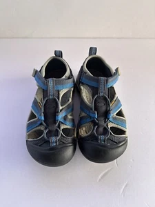 KEEN Venice H2 Kids Blue/Black Hikig Outdoor Waterproof Sports Sandals Size US 1 - Picture 1 of 13