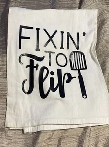 Fixin’ To Flip - Lustiges Küchengeschirrtuch - Bild 1 von 7