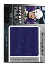 2008-09 Upper Deck Rookie Playmakers Jersey /100 #RP-BB Brian Boyle