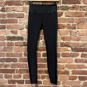 Lululemon Wunder Train High-Rise Tight 28” Satin Panels Black Size 4 W5GC6S - Picture 1 of 6