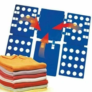 T-Shirt tavola pieghevole guardaroba valigia organizzatore bucato cartella vestiti - Foto 1 di 9