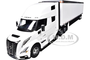 VOLVO VNL 860 SLEEPER W/TRAILER WHITE 1/50 DIECAST MODEL BY FIRST GEAR 50-3501 - Picture 1 of 6
