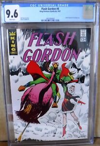 Flash Gordon #8 CGC 9.6 1967 King Features Syndicate Comics White Pages
