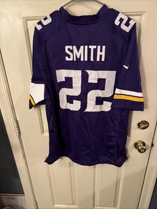 Large Minnesota Vikings Harrison Smith Nike Jersey NWOT Blank Front Defect - Picture 1 of 12