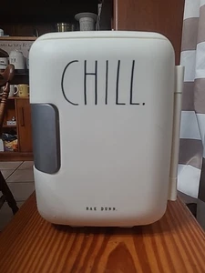 Rae Dunn chill Mini Fridge Works Great! Use On Desk Car garage Cooler 4L - Picture 1 of 9