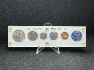 1965 US SMS Special Mint Set Capitol Plastic Holder - Picture 1 of 2