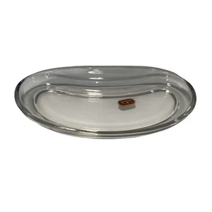 Vintage Fostoria Contour Clear Glass Individual Creamer/ Sugar Tray - Picture 1 of 8