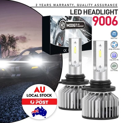 2X 9006 HB4 LED Fog Light Bulbs Kit 6000K 100W for 2007-2010 Infiniti G35 G37 AU - image 1 of 4