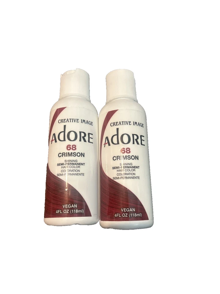 Creative Image ADORE #68 Crimson semi-permanent hair color, 3 fl.oz. (2 Pack) - Image 1 of 1