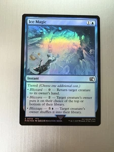 Ice Magic - 56 - Magic: Final Fantasy MTG - Common - FOIL - FFX - Lulu - Picture 1 of 2