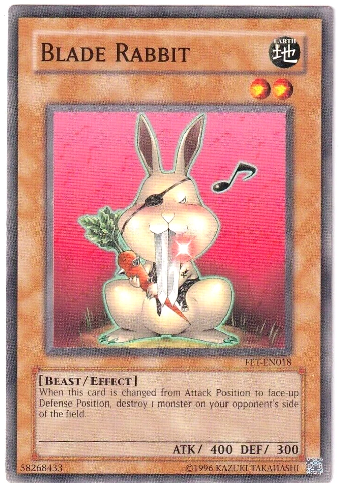 YuGiOh! - Blade Rabbit - FET-EN018 - Unlimited - Common - Image 1 of 1