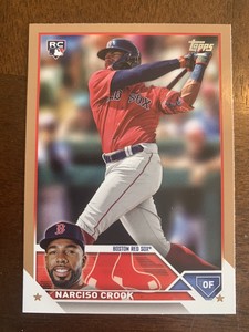 Narciso Crook 2023 Topps Update Gold RC /2023 Boston Red Sox #US186