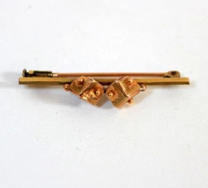 Petite broche épingle ancienne probablement en or - Picture 1 of 4