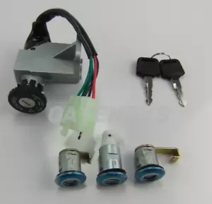 New Lock Set For Kymco Like 2009-2017 50 125 200i Ignition Switch 2x Keys - Picture 1 of 9