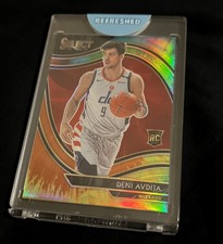 2020-21 Select NBA Deni Avdija Tie Dye Prizm COURTSIDE Rookie Card SSP RC /25