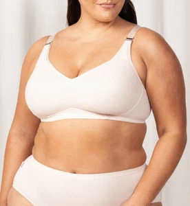 Triumph Amour Pink Lace Maternity Bra, Sizes 10C - 18E, Triumph Lingerie - Picture 1 of 6