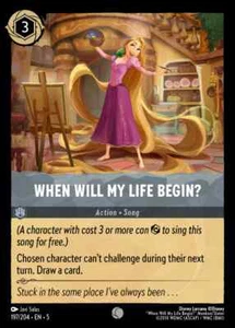 When Will My Life Begin? (197) Shimmering Skies Disney Lorcana - Picture 1 of 1
