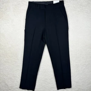 Calvin Klein Boys Flat Bi-Stretch Dress Pant Straight Leg Fit Belt Loops Pockets - Picture 1 of 17