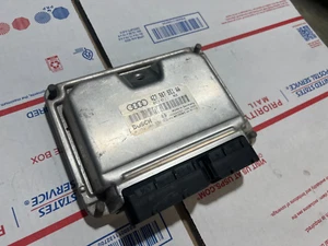 C5 AUDI A6 2.7L bi TURBO AUTO ECU ECM COMPUTER 4Z7907551AA - for parts - Picture 1 of 1
