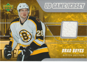 2006-07 Upper Deck Game Jerseys #JBB Brad Boyes Jersey 