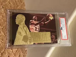 Tarjeta UD Michael Jordan Collection MJ PSA 9 1995 Jumbo #JC12 POP 1 SOLO 1^ - Imagen 1 de 2