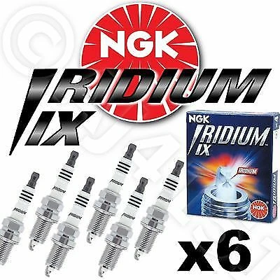 6 x NGK Iridium Spark Plugs ROVER 75 2.5 1999-2005 - Image 1 of 3