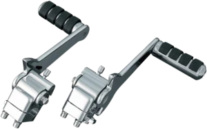 KURYAKYN 4571 ADJUSTABLE PASSENGER PEGS HARLEY DAVIDSON FLHR 1584 ROAD KING 2007 - Foto 1 di 1