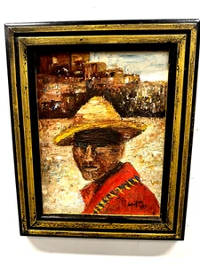 ORIGINAL ART IMPRESSIONISM MEXICAN EXPRESSIONISM - Picture 1 of 8