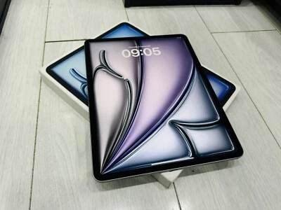 Apple iPad Air 13" 2024 M2 - 128GB WiFi Space Grey - 100% BH - Free P&P! - Image 1 of 4