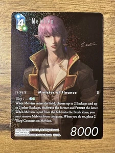 Final Fantasy TCG Opus 18 Resurgence of Power - Melvien 18-115L Full Art Foil XI - Picture 1 of 2