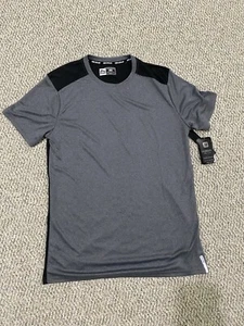 RBK Performance X-Train Men's Short Sleeve Shirt Size M or L Grey NEW - Picture 1 of 5