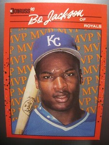 1990 Donruss MVP #BC-1 Bo Jackson Kansas City Royals