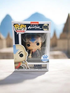 Funko Pop Aang mit Stab Avatar Herr der Elemente 995 Exclusive Last Airbender - Bild 1 von 7