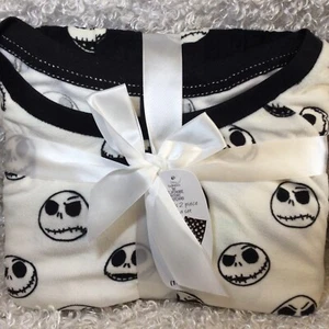 Disney Nightmare Before Christmas 2 Piece Womens Pajama Set Jack Skellington 2XL - Picture 1 of 7