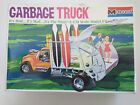 VIntage 1968 Monogram Garbage Truck Model. The "in" way to haul out!
