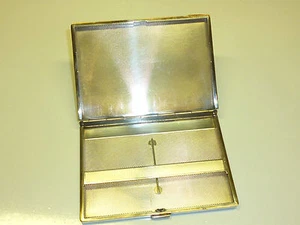 THORENS VINTAGE ART DECO CIGARETTE CASE - BRIT. PAT. 462811 - SWITZERLAND - RARE - Bild 1 von 1