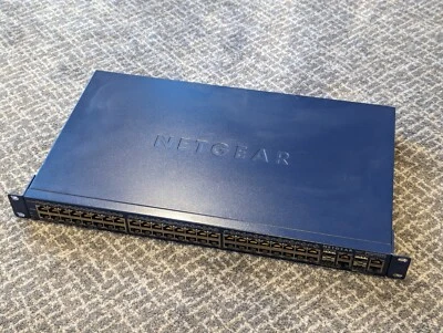 Netgear FSM7352S ProSafe 48+4 Port 10/100 Ethernet Fully Managed Network Switch - Image 1 of 4