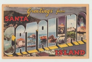 Kalifornien, Santa Catalina Island, Großbrief - Bild 1 von 2