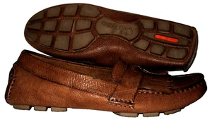 Cole Haan Air Women's 7 AA Narrow Loafers Brown Leather Slip On Driving Moccasin - Picture 1 of 18