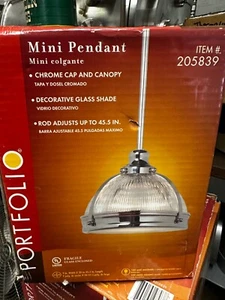 Portfolio Mini Anhänger Chrom Kappe und Baldachin - Bild 1 von 1