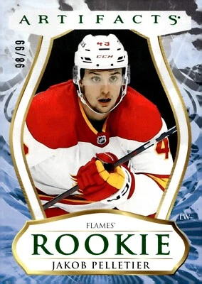 Jakob Pelletier - 2023-24 Upper Deck Artifacts Green Rookie /99 Card #197 - Image 1 of 2