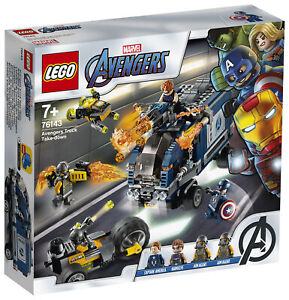 Lego Marvel Super Heroes Avengers Truck Take-down (76143)