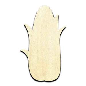 Corn Laser Cut Out Unfinished Wood Shape Craft Supply - Picture 1 of 6